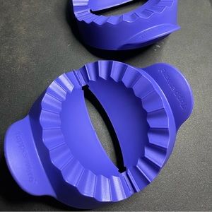 TUPPERWARE Empanada PASTRY Pie PIEROGI Press SET 2 NEW